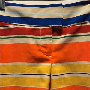 Outback Red Bermudas in Red and Orange Stripes